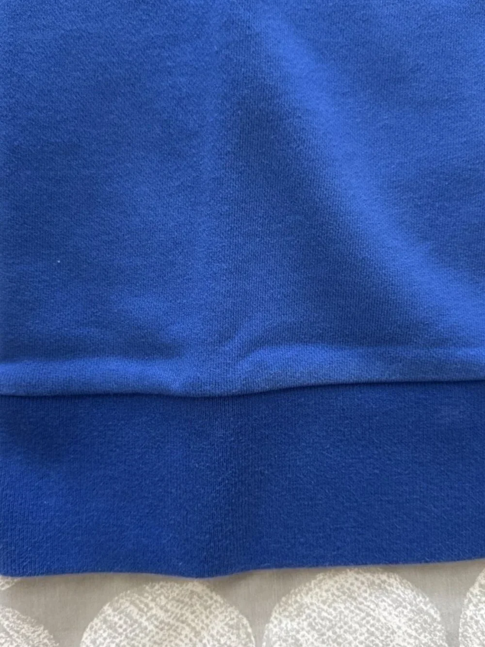 Drole de Monsieur Not From Paris Madame Men's Blue Sweatshirt Sweater Sz M